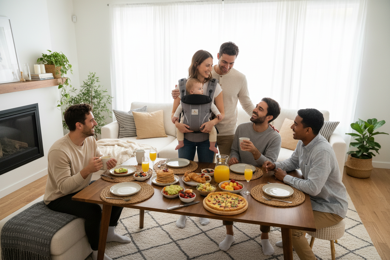 Porte BéBé | Position M